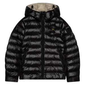 Blauer Giubbino Nero Imbottito Bambino