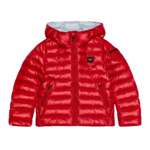 Blauer Giubbino Rosso Imbottito Bambino
