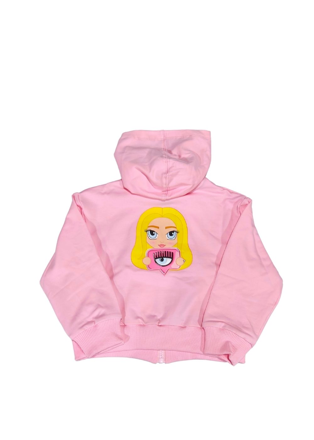 CHIARA FERRAGNI FELPA MASCOTTE CON ZIP - immagine 3