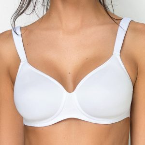 SIèLEI – Reggiseno In Coppa C Con Ferretto – Nero – Bianco – Cipria