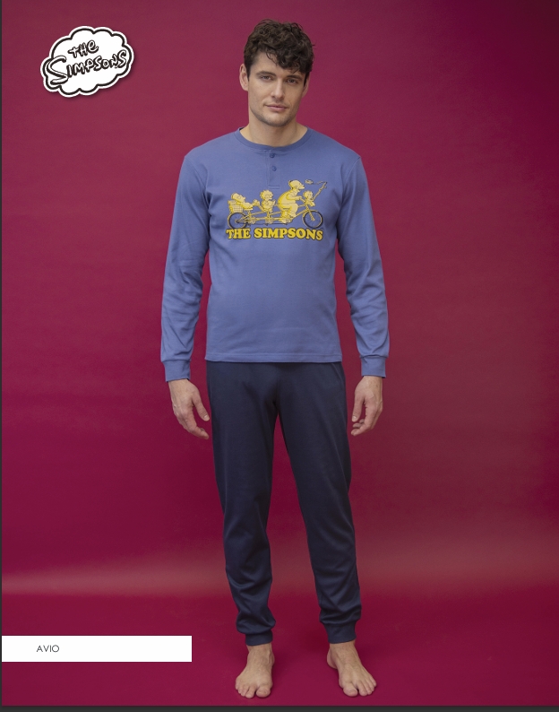 SIMPSONS – Pigiama Uomo In Caldo Cotone - immagine 2
