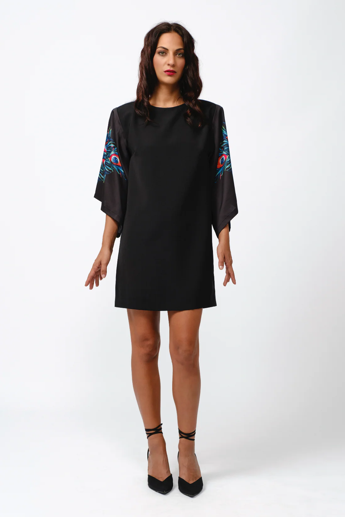 Abito da cerimonia PIUME DI PAVONE J1