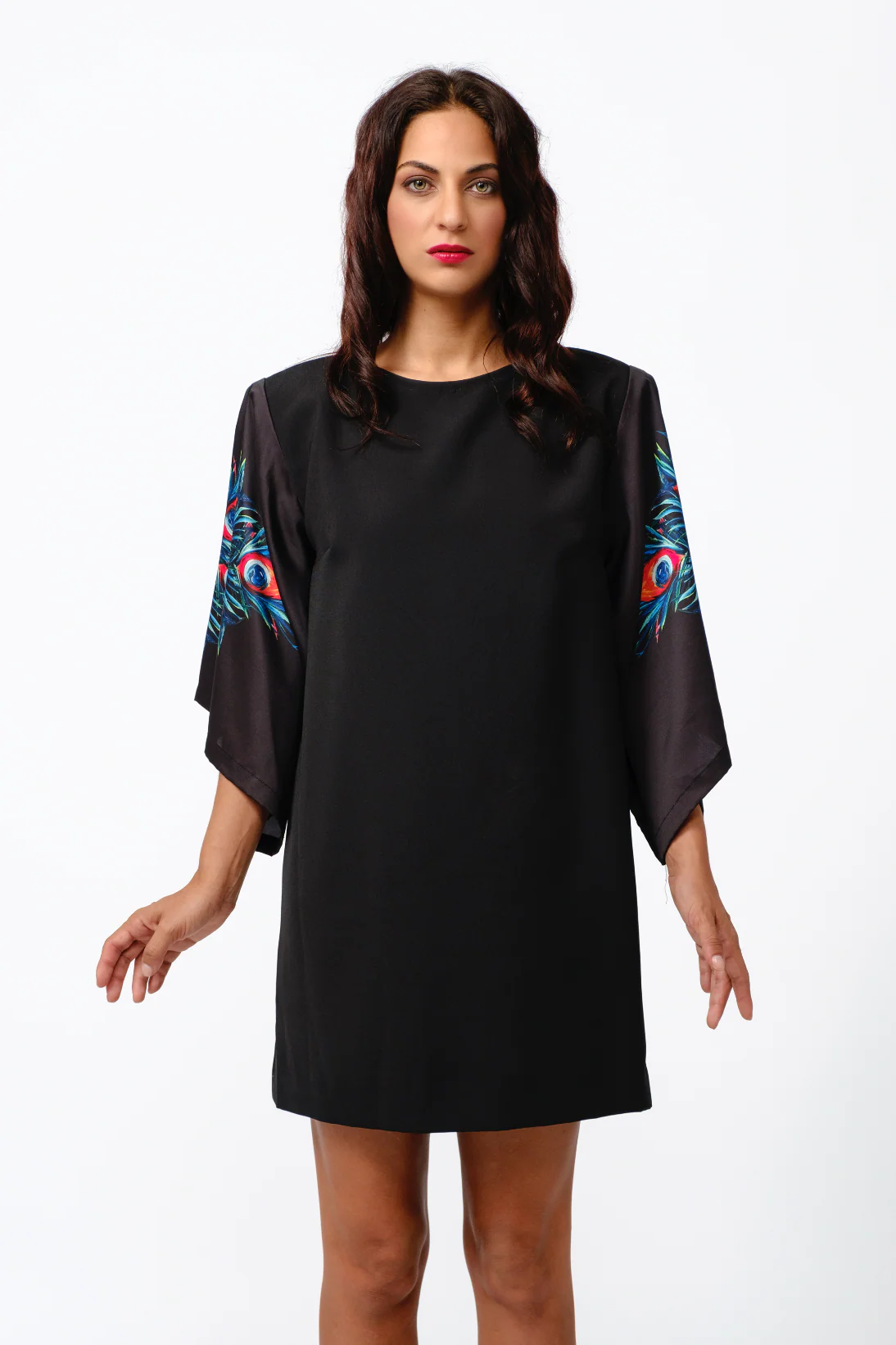 Abito da cerimonia PIUME DI PAVONE J1 - immagine 4