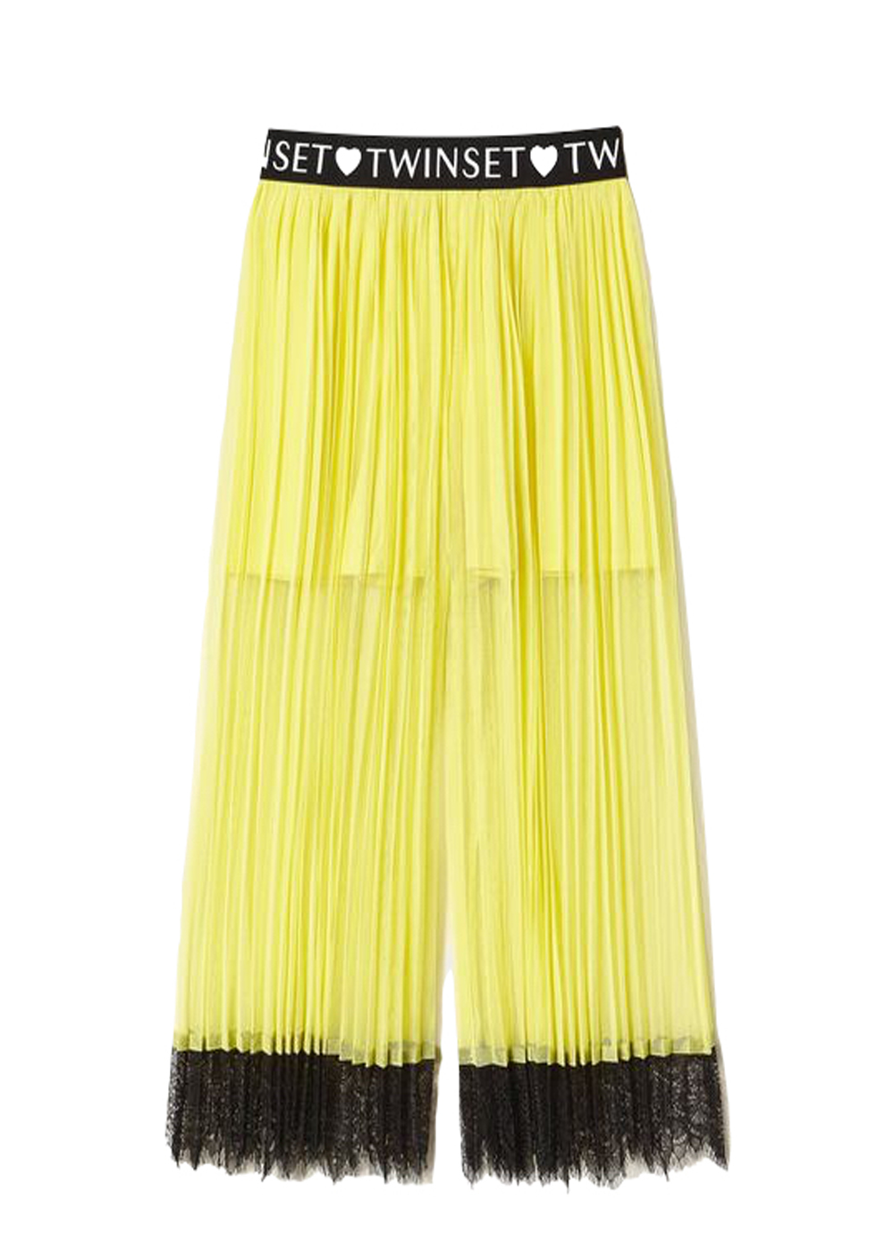 TWINSET PANTALONI IN TULLE PLISSè - immagine 2