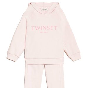 TWINSET FELPA E PANTALONI CROPPED