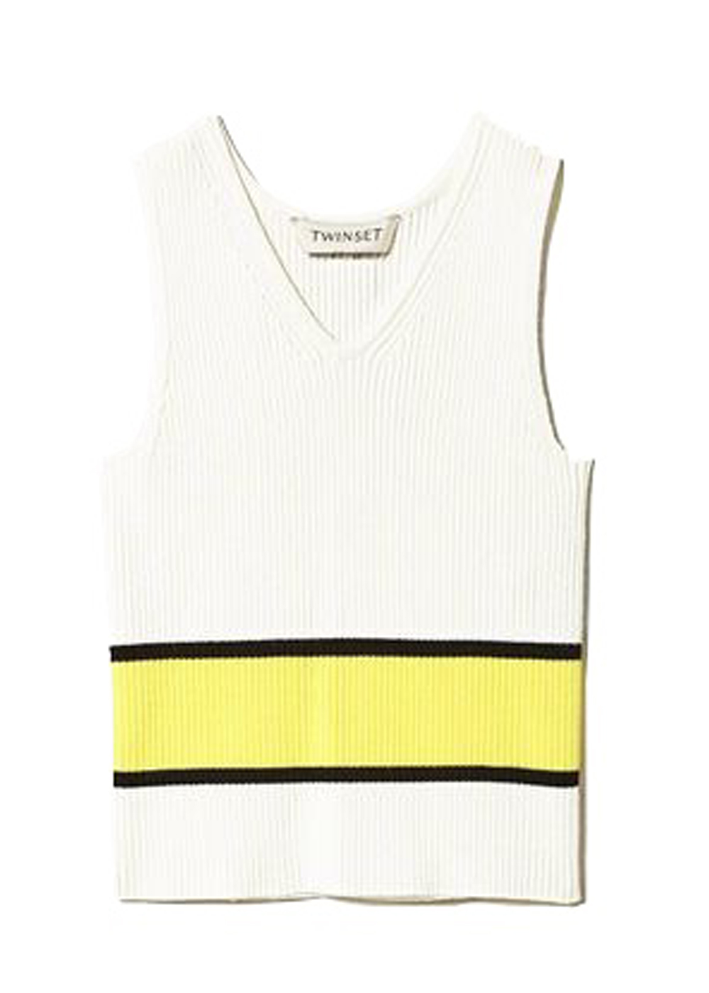 TWINSET TOP COLOR BLOCK