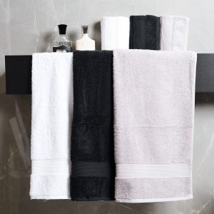 VINGI – Set Asciugamani In Spugna Di Cotone Pettinato 560 g/mq