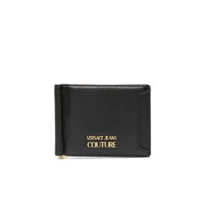 Portafoglio nero logo – Versace Jeans Couture