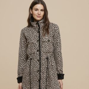 NOIDINOTTE – Vestaglia Leopardata – Beige – Sabbia