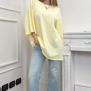 Vicolo T-shirt Oversize Giallo