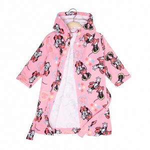 MINNIE MOUSE – Accappatoio Bimbo In Microfibra Con Cappuccio