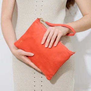BORSA POCHETTE ORANGE