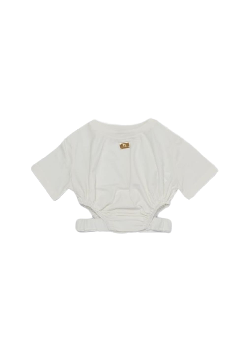 Elisabetta Franchi T-shirt con dettaglio cut-out - immagine 5