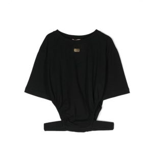 Elisabetta Franchi T-shirt con dettaglio cut-out