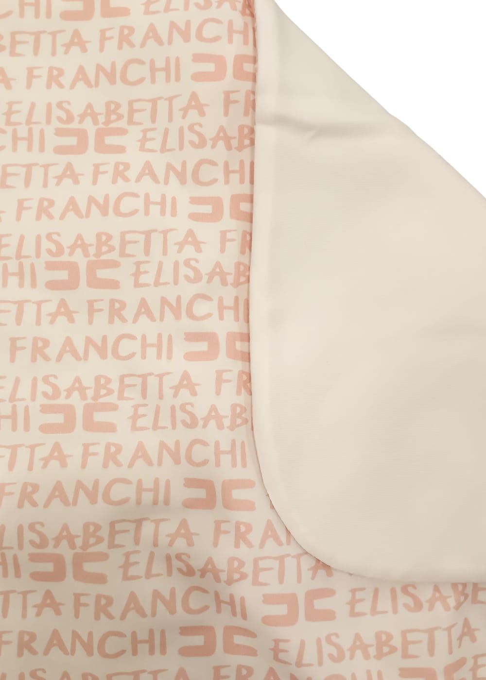 Elisabetta Franchi Coperta Stampa con Logo All-over - immagine 3