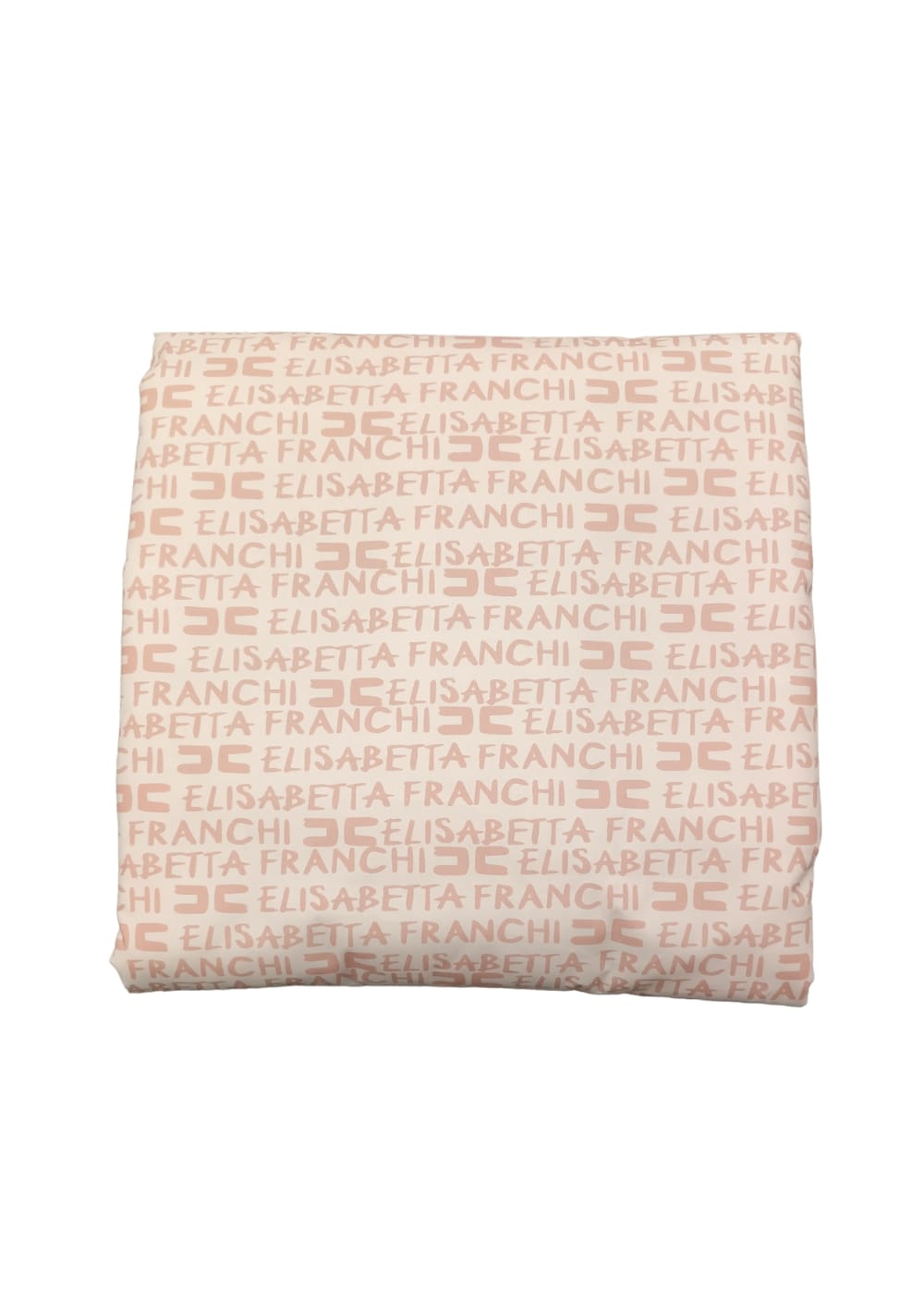 Elisabetta Franchi Coperta Stampa con Logo All-over