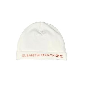 Elisabetta Franchi Berretto con Logo ricamato