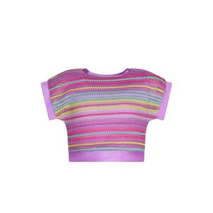 Fun & Fun T-shirt Cropped Multicolore