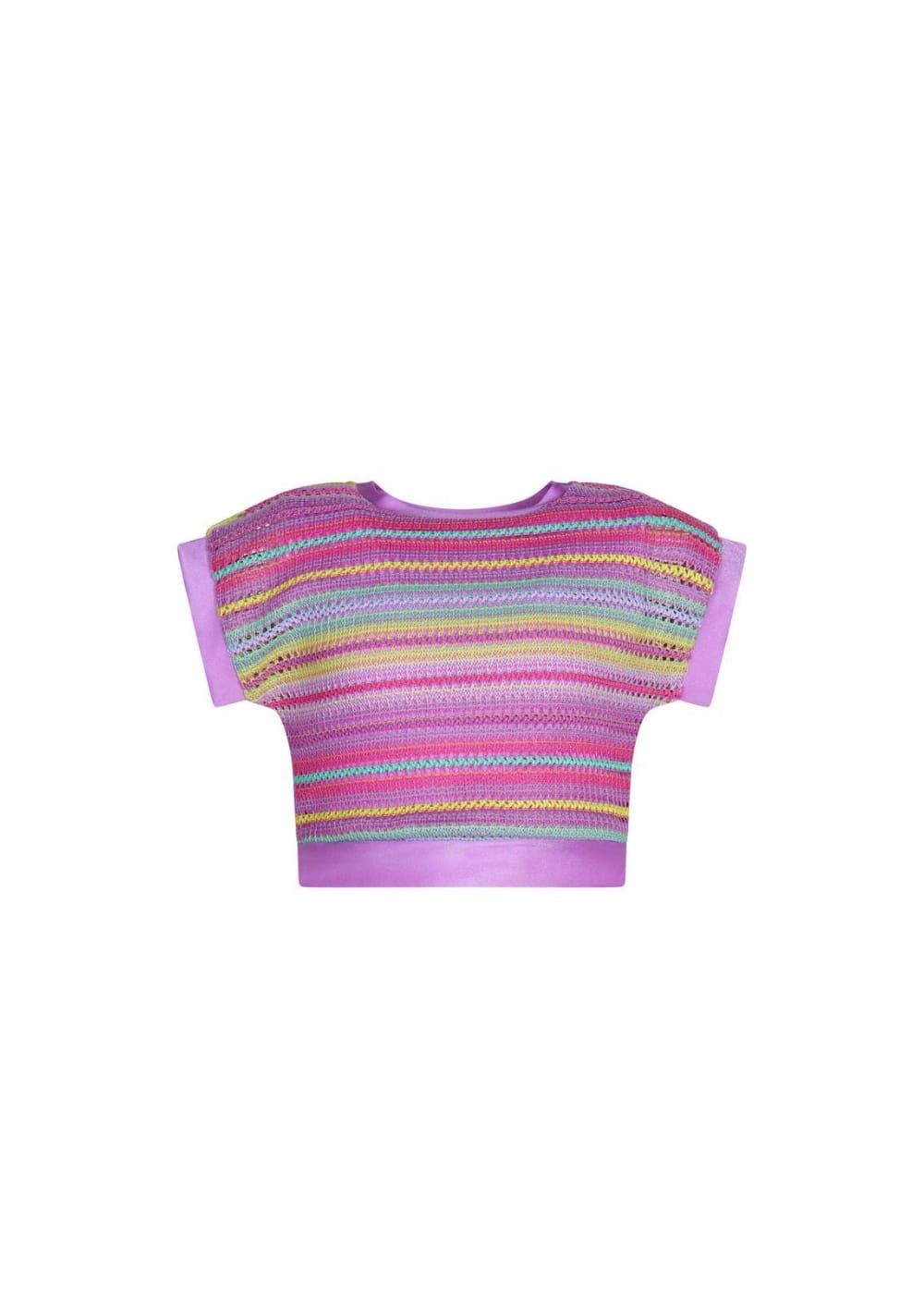 Fun & Fun T-shirt Cropped Multicolore - immagine 2