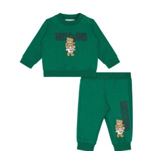 Moschino Completo Tuta Verde