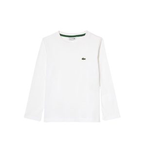 Lacoste T-shirt in Jersey di Cotone
