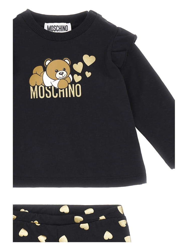 Moschino Set Felpa con Pantaloni - immagine 3