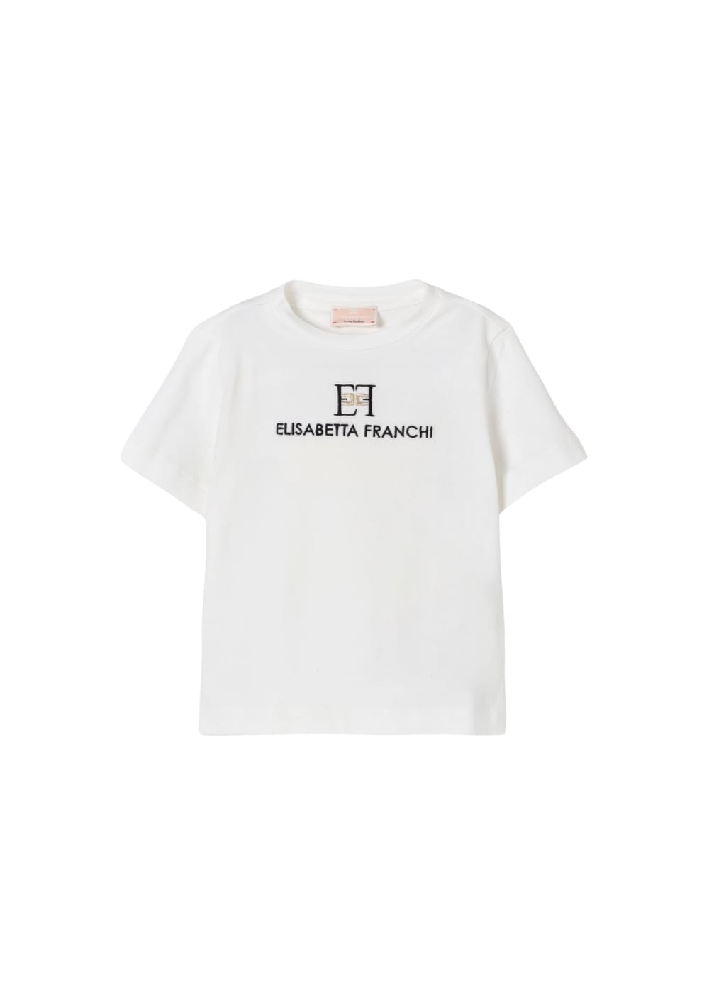 Elisabetta Franchi T-shirt con Logo Ricamato - immagine 2