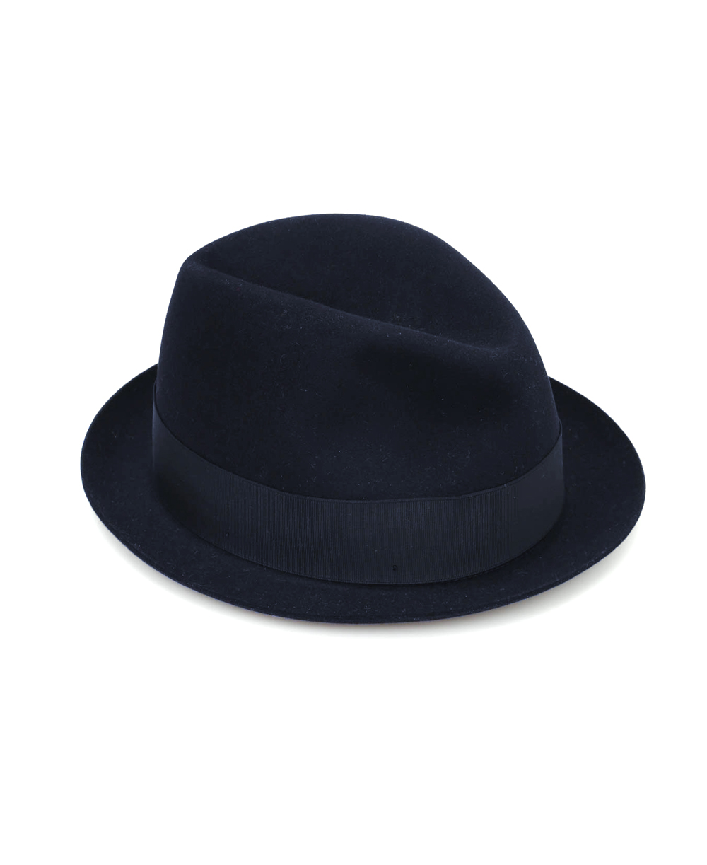 Cappello Tesa Piccola Blu – Borsalino