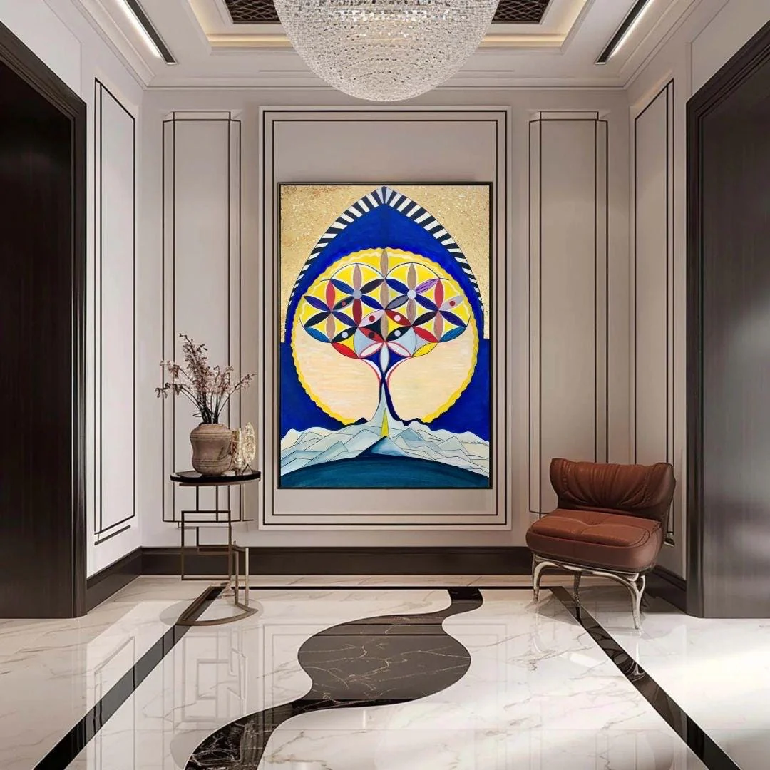 Quadro ALBERO DELLA VITA, 70x100cm - immagine 4