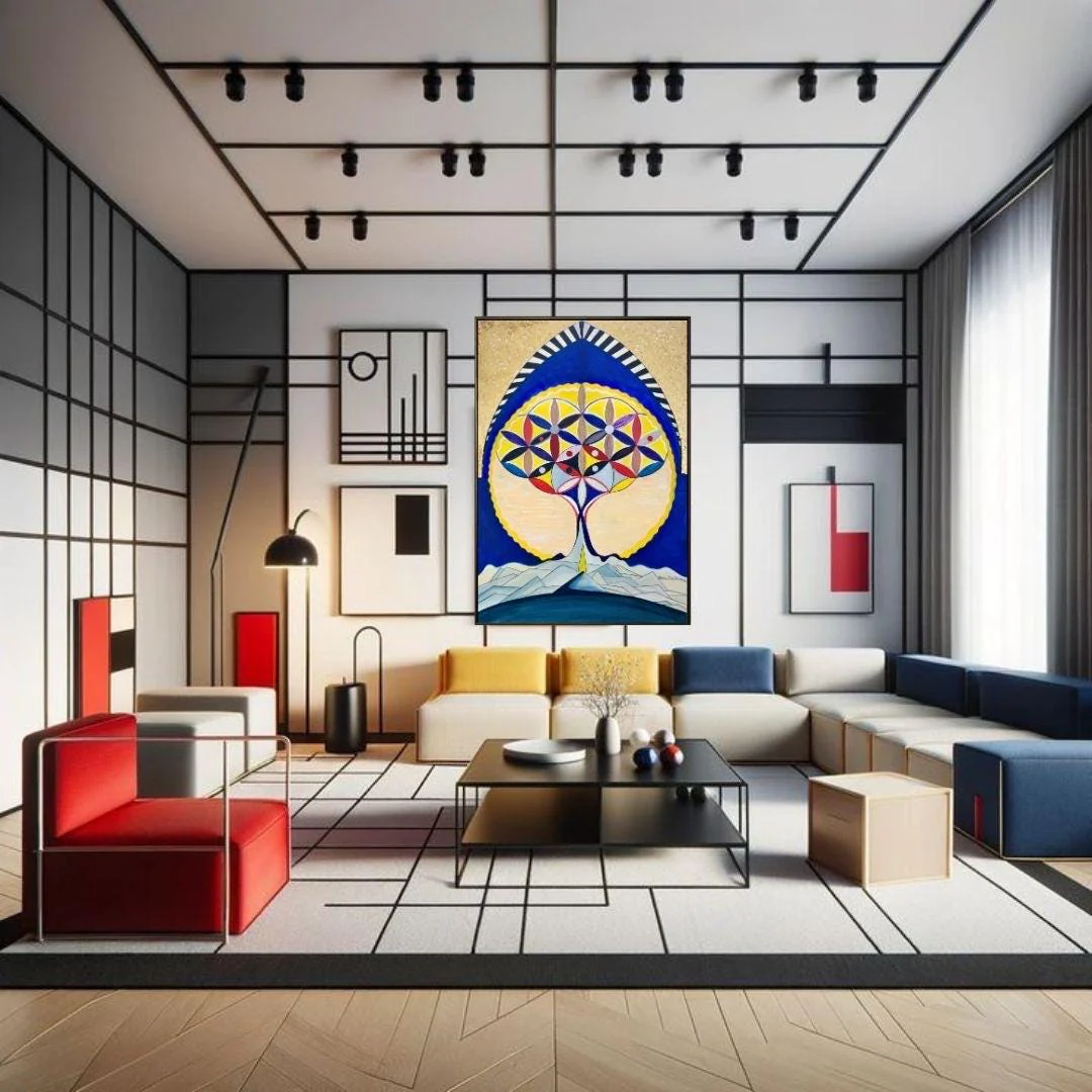 Quadro ALBERO DELLA VITA, 70x100cm - immagine 5