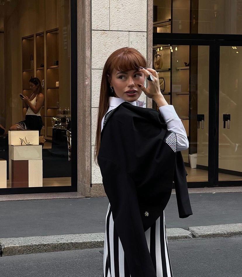 Gonna Geometrie metaforiche in bianco e nero - immagine 3