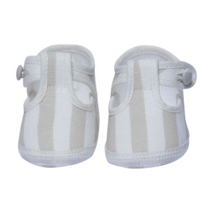 Lalalù Scarpe in Tessuto Rigato