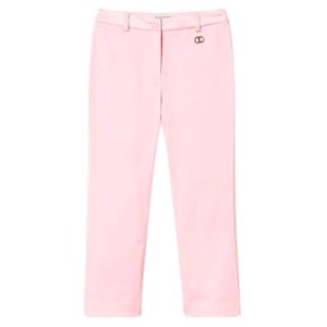 TwinSet Pantaloni con Bande in Raso