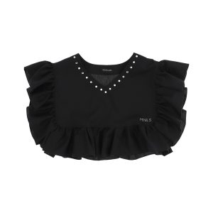 Monnalisa top popeline strass