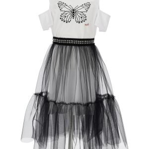 Monnalisa abito cotone tulle