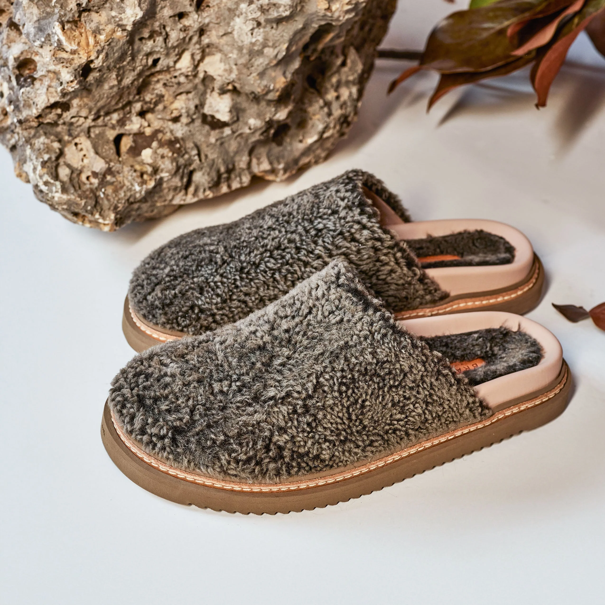 SANDALO SHEARLING NEBRASKA MUSCHIO - immagine 3