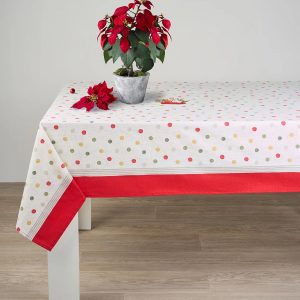 VINGI – Tovaglia Natalizia Con Ricamo