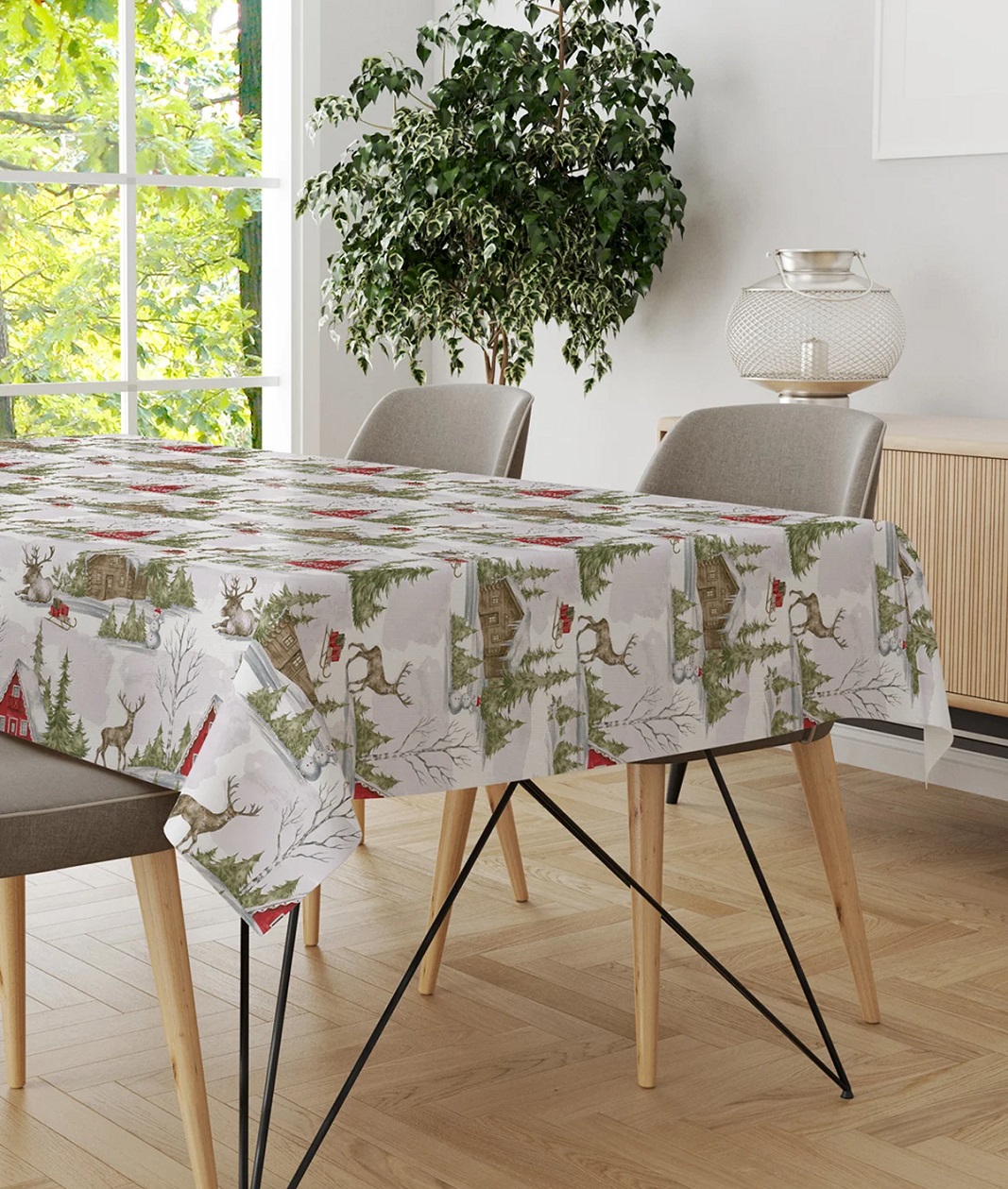 VINGI – Tovaglia Antimacchia Natalizia