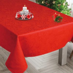 VINGI – Tovaglia Da Tavola Ludovica Natalizia Con Tovaglioli