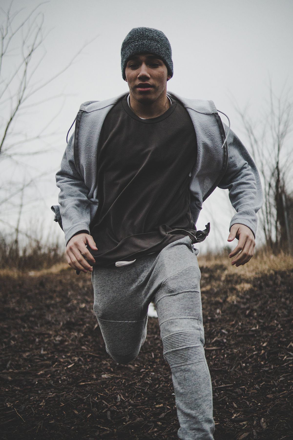 tuta grigia uomo - immagine 2