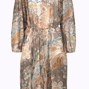 ABITO CORTO CON SCOLLO ARRICCIATO OFF-SHOULDER MISS BIKINI