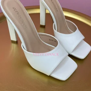 Sandali con Tacco White