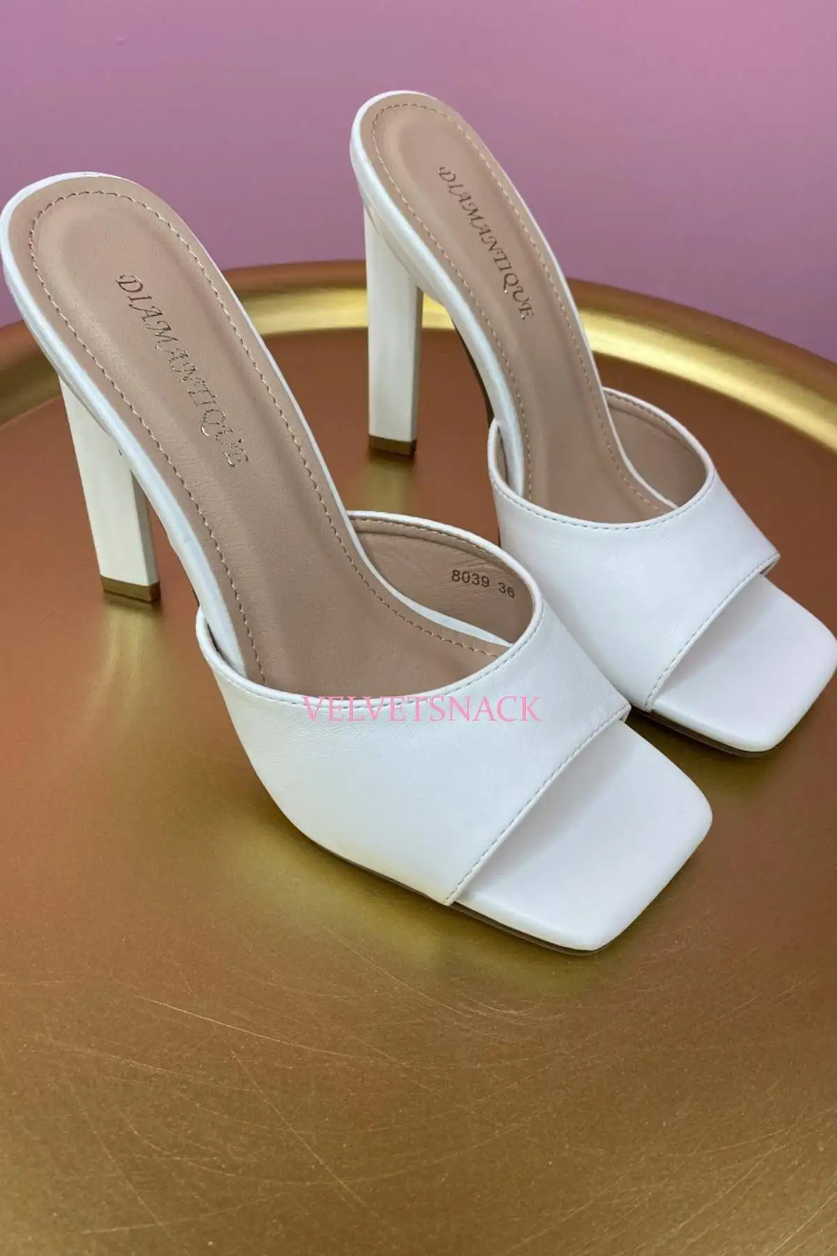 Sandali con Tacco White