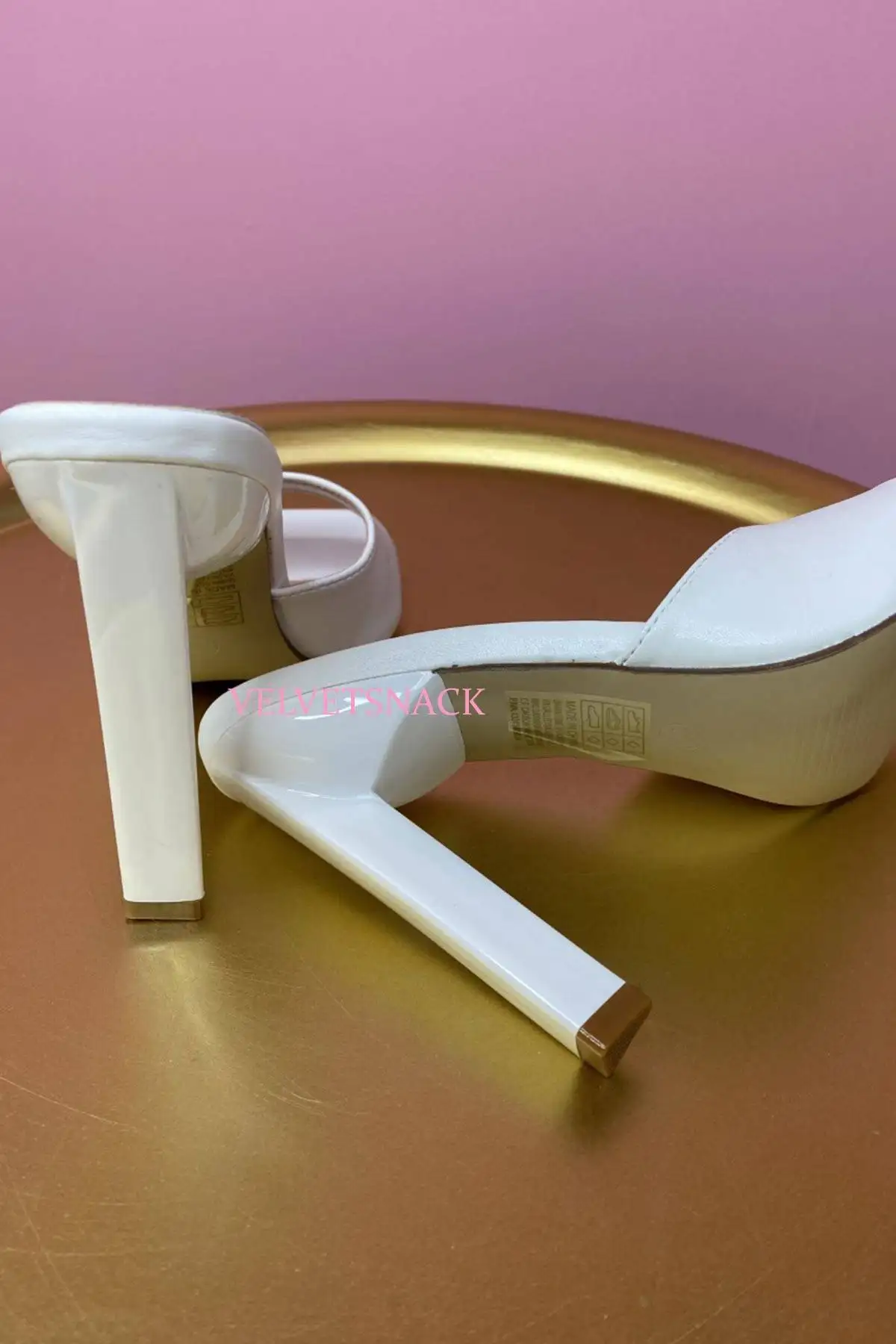 Sandali con Tacco White - immagine 3