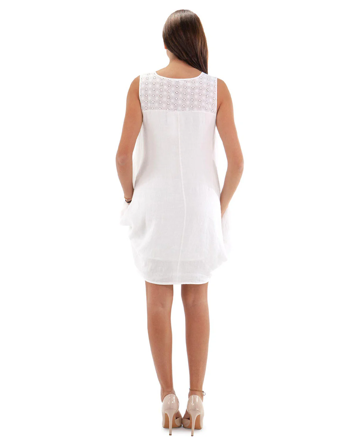 Abito Premaman Estivo in Morbido Lino 100% - immagine 5