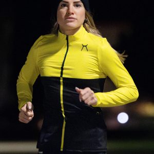 Maglia Running Manica Lunga Woman - Block