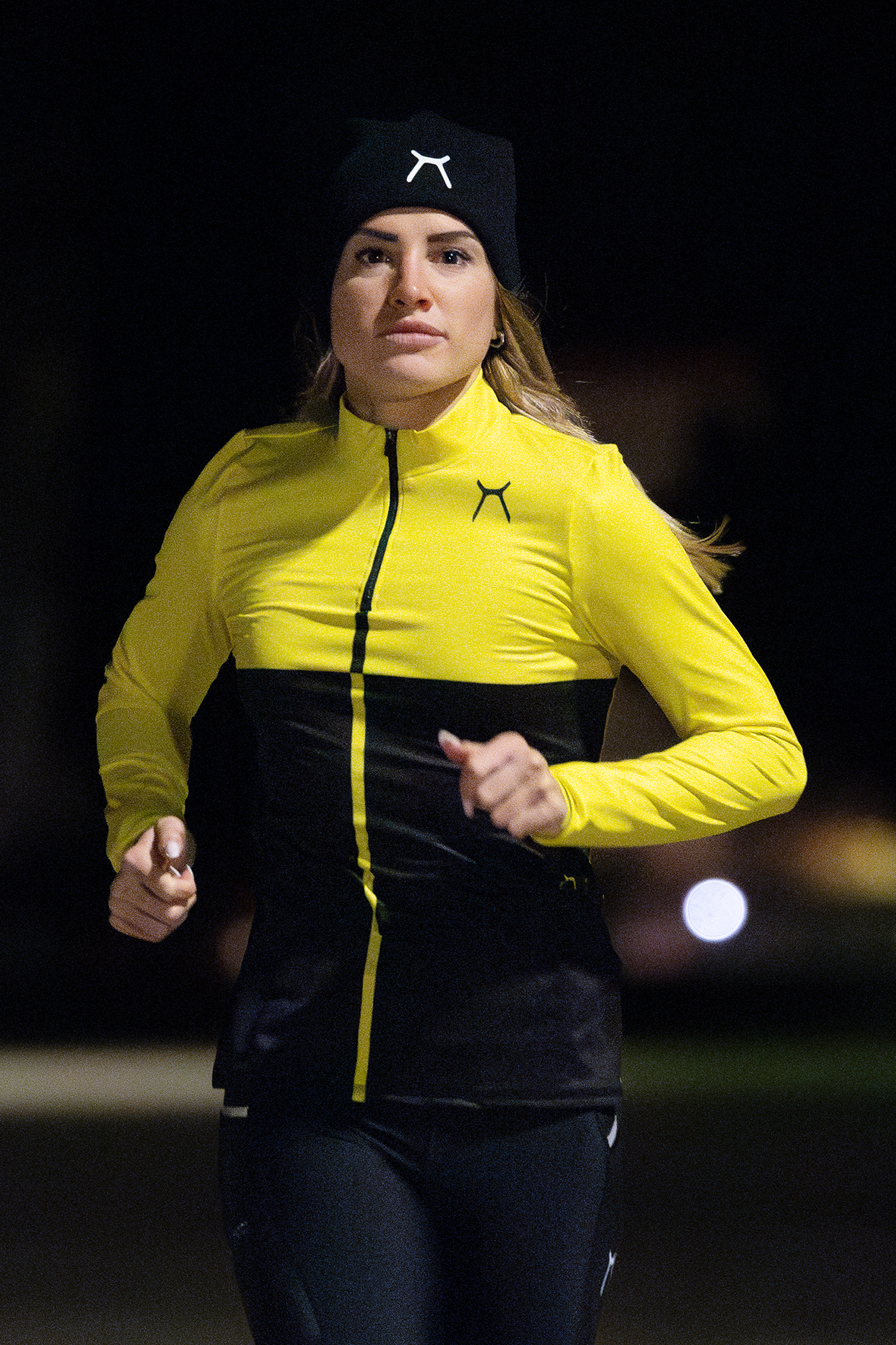 Maglia Running Manica Lunga Woman - Block