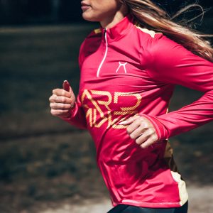 Maglia Running Manica Lunga Woman - Mirror