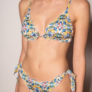 Triangolo Frou Frou – Maiolica Multicolor