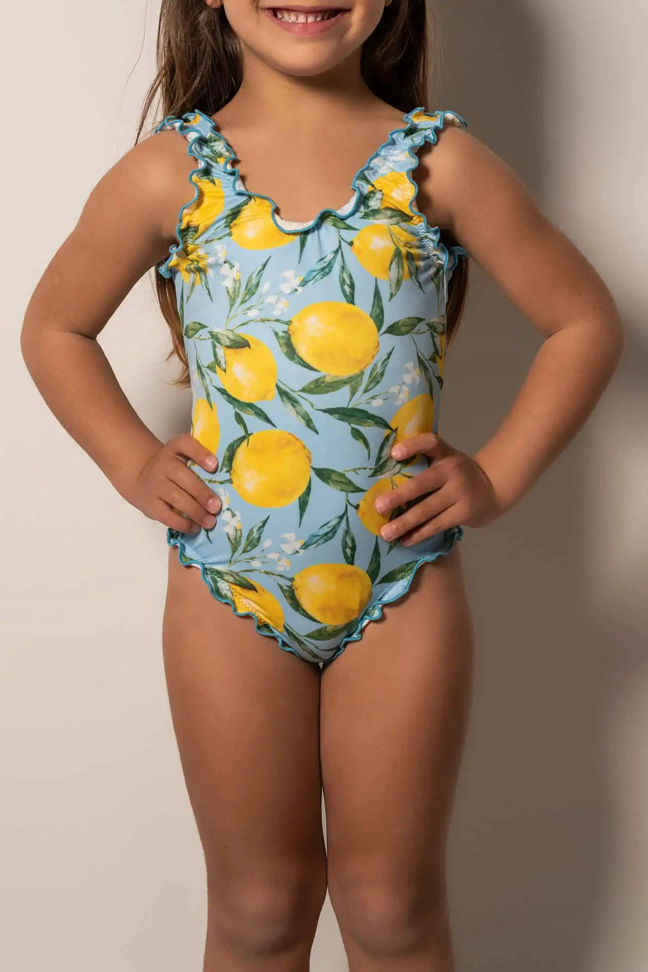 Baby Intero Frou Frou – Azzurro Lemon - immagine 2